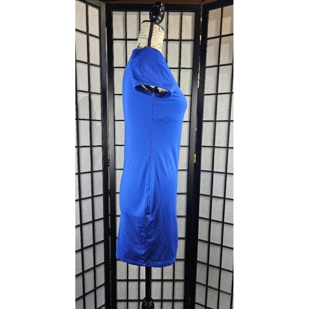 NWOT Royal Blue Bodycon Dress Womens Medium - Picture 2 of 5